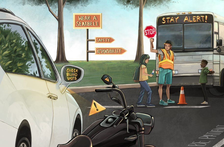 2022 road safety art contest winners fmcsa